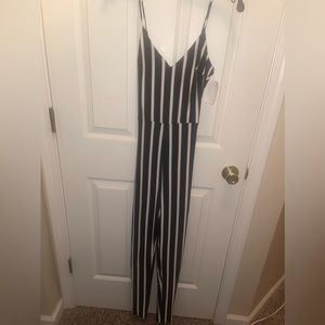 Black and white jumpsuit/ romper